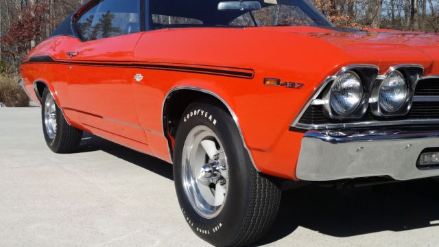 1969 HUGGER ORANGE Chevrolet Chevelle Coupe