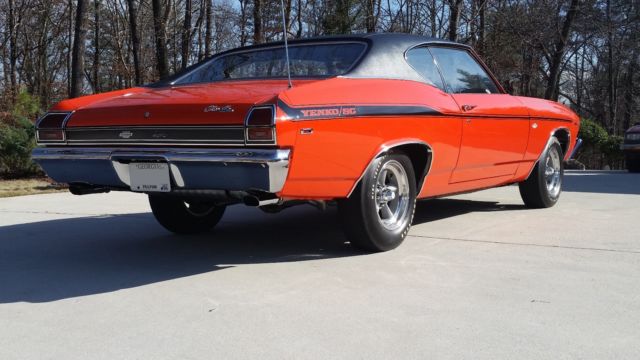 1969 HUGGER ORANGE Chevrolet Chevelle Coupe