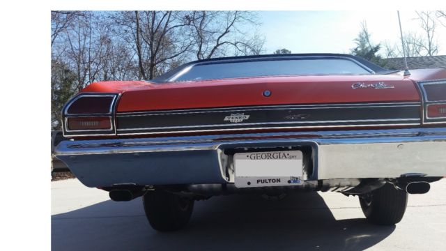 1969 HUGGER ORANGE Chevrolet Chevelle Coupe