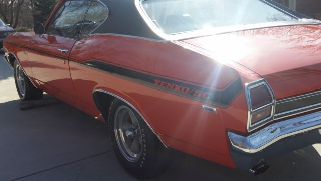 1969 HUGGER ORANGE Chevrolet Chevelle Coupe
