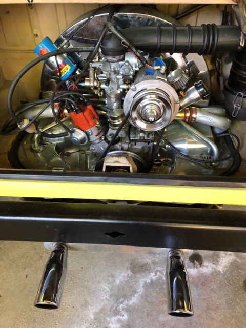 1973 Yellow Volkswagen Thing Convertible