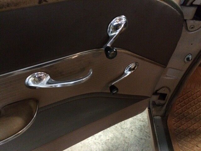 1955 Buff / White Chevrolet Bel Air/150/210 Sedan