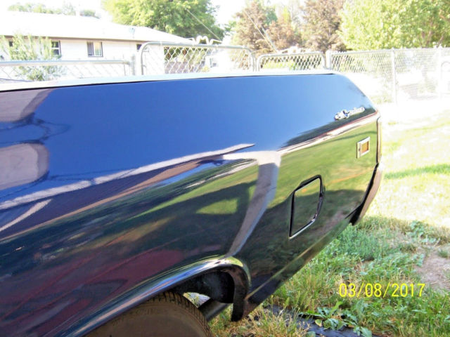 1969 Blue Chevrolet El Camino muscle car truck