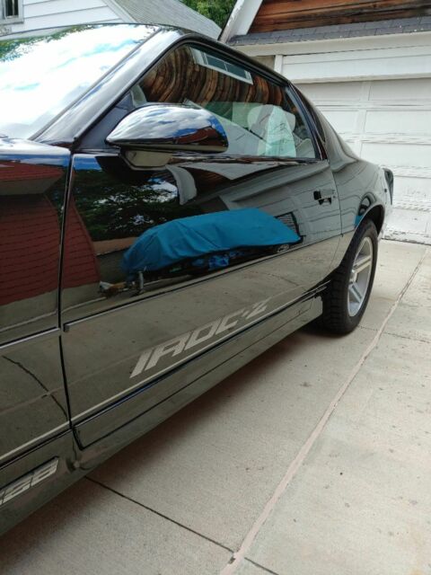 1987 Black Chevrolet Camaro Coupe