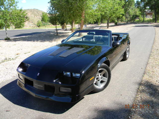 1989 Black Chevrolet Camaro