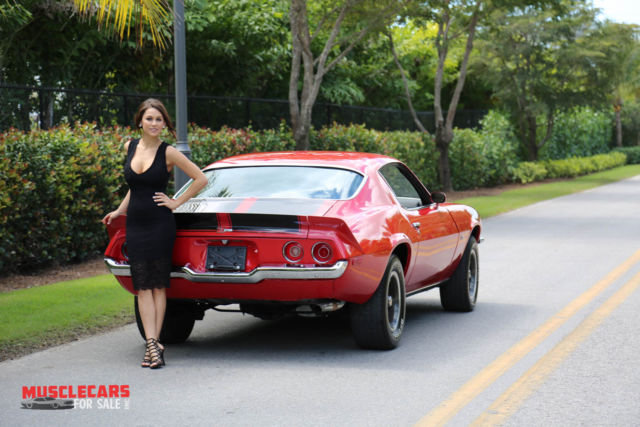 1973 Red Chevrolet Camaro Coupe