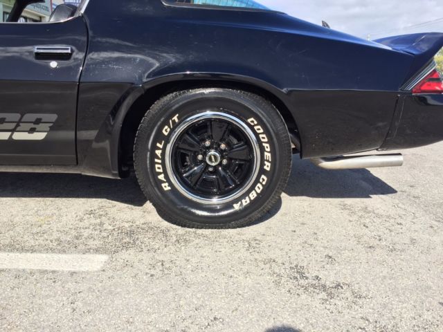 1980 Black Chevrolet Camaro