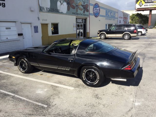 1980 Black Chevrolet Camaro