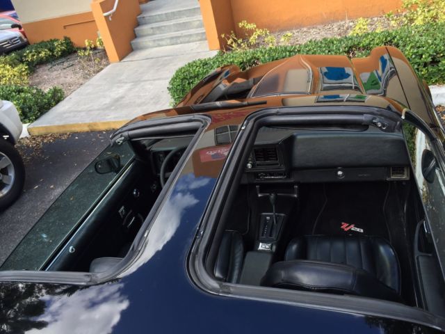 1980 Black Chevrolet Camaro