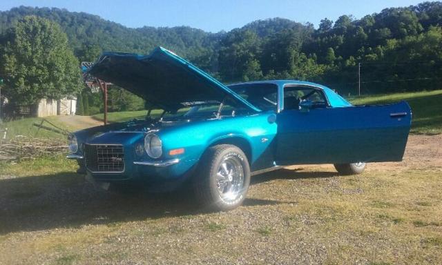 1970 Blue Chevrolet Camaro Coupe