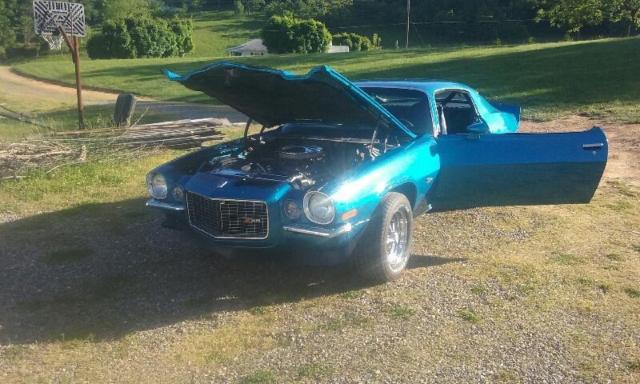1970 Blue Chevrolet Camaro Coupe