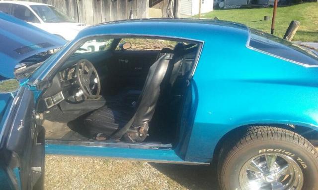 1970 Blue Chevrolet Camaro Coupe