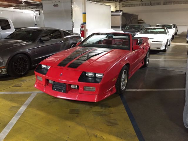 1992 Red Chevrolet Camaro Convertible