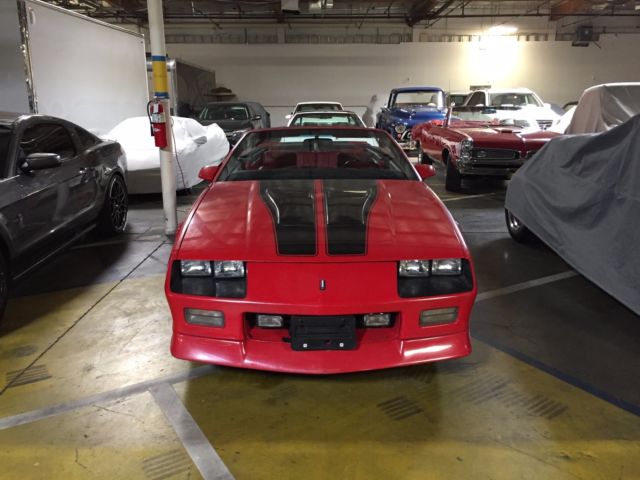 1992 Red Chevrolet Camaro Convertible