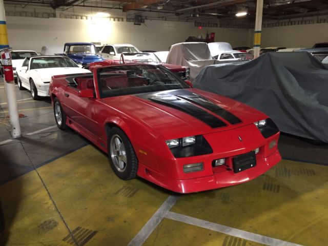1992 Red Chevrolet Camaro Convertible