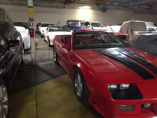 1992 Red Chevrolet Camaro Convertible