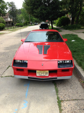 1982 Red Chevrolet Camaro Coupe