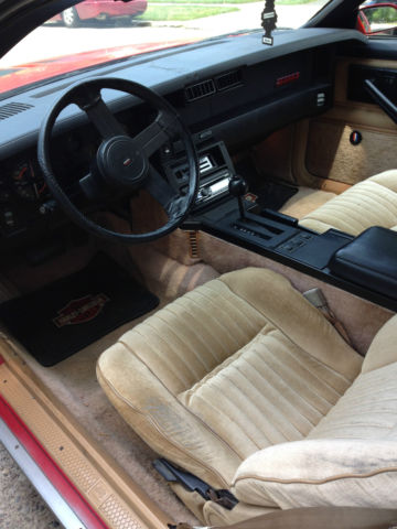 1982 Red Chevrolet Camaro Coupe