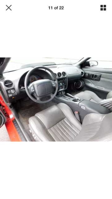 1986 Red/black Chevrolet Camaro Convertible