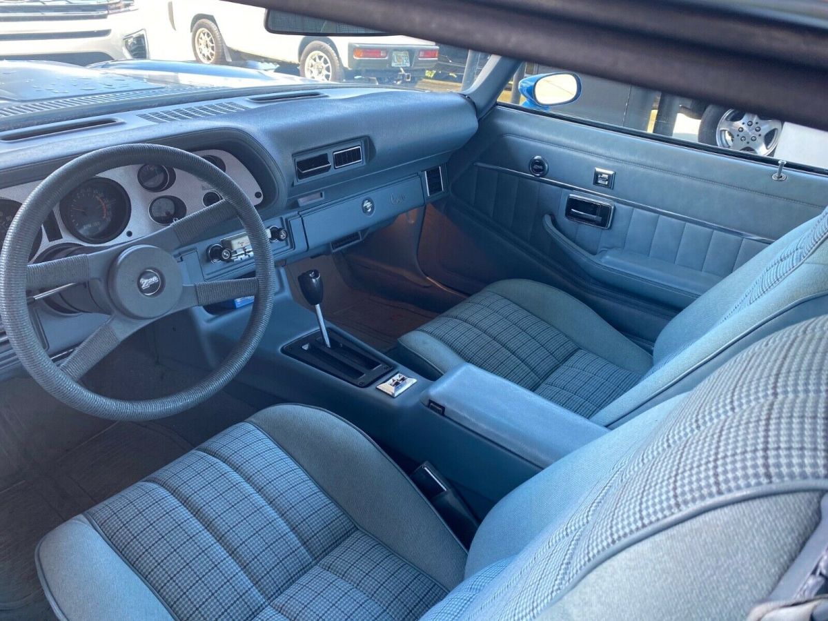 1978 Blue Chevrolet Camaro Coupe