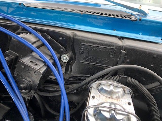 1969 Blue Chevrolet Camaro