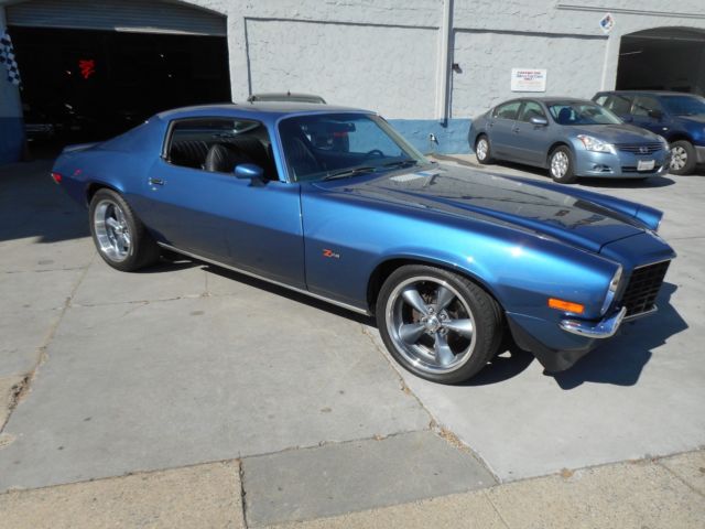 1973 Blue Chevrolet Camaro Coupe