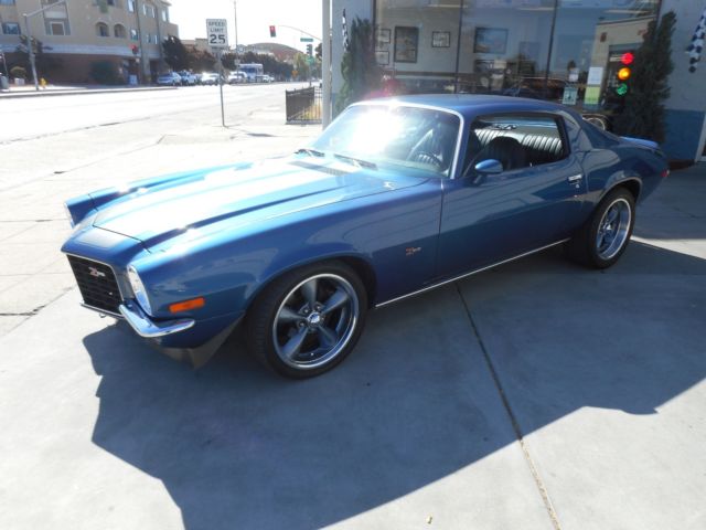 1973 Blue Chevrolet Camaro Coupe
