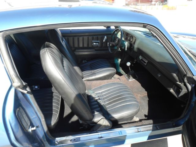 1973 Blue Chevrolet Camaro Coupe