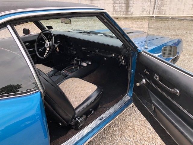 1969 Blue Chevrolet Camaro