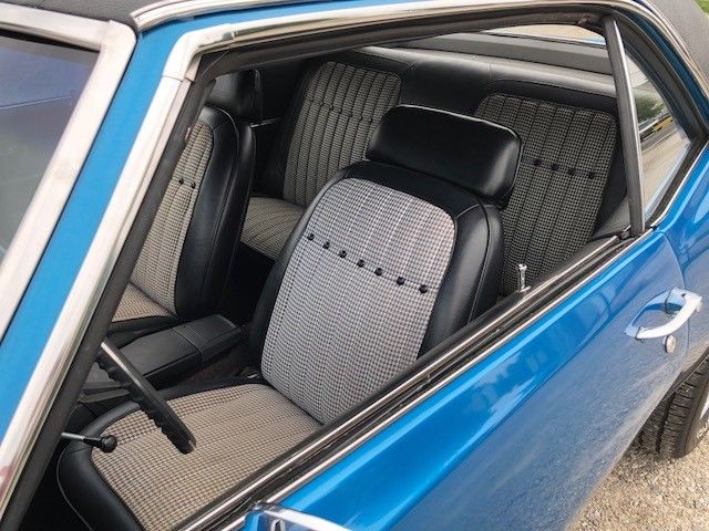 1969 Blue Chevrolet Camaro