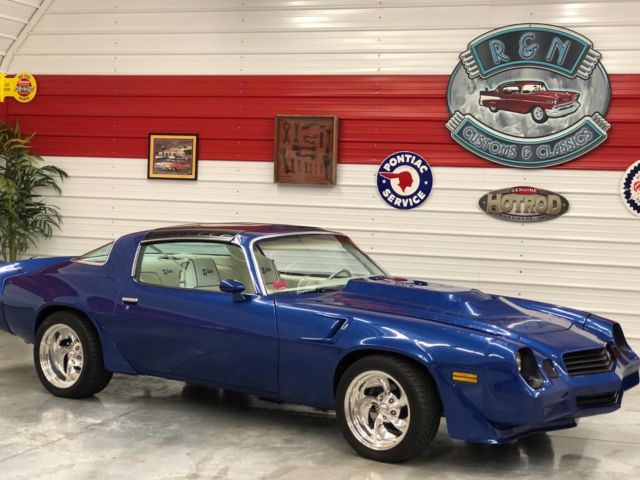 1981 Blue Chevrolet Camaro Coupe