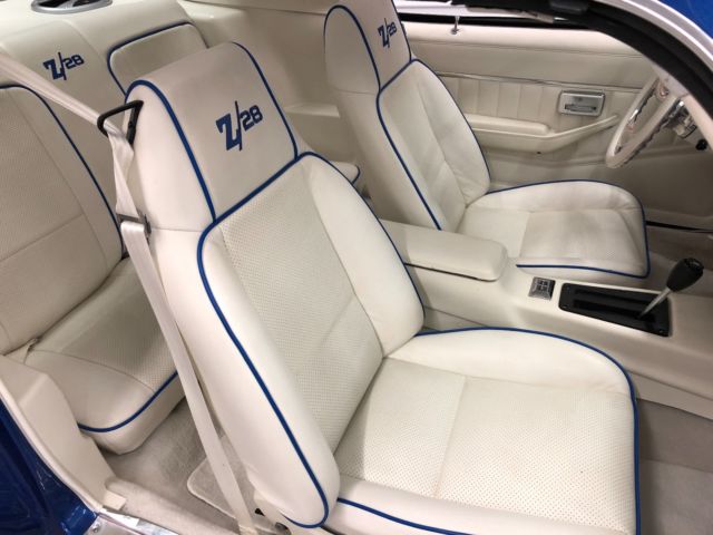 1981 Blue Chevrolet Camaro Coupe
