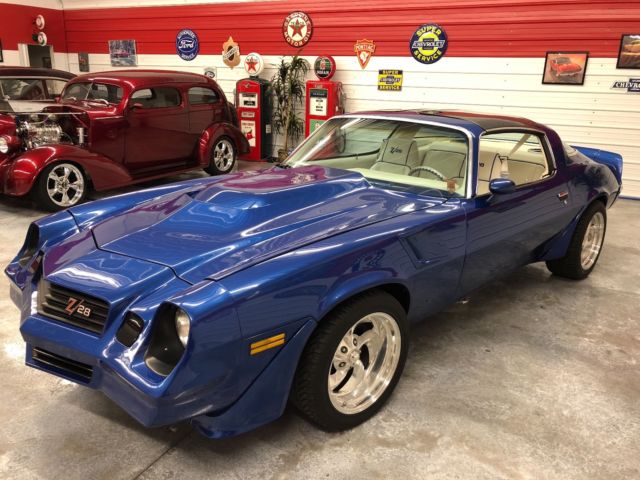 1981 Blue Chevrolet Camaro Coupe