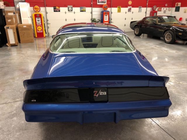 1981 Blue Chevrolet Camaro Coupe