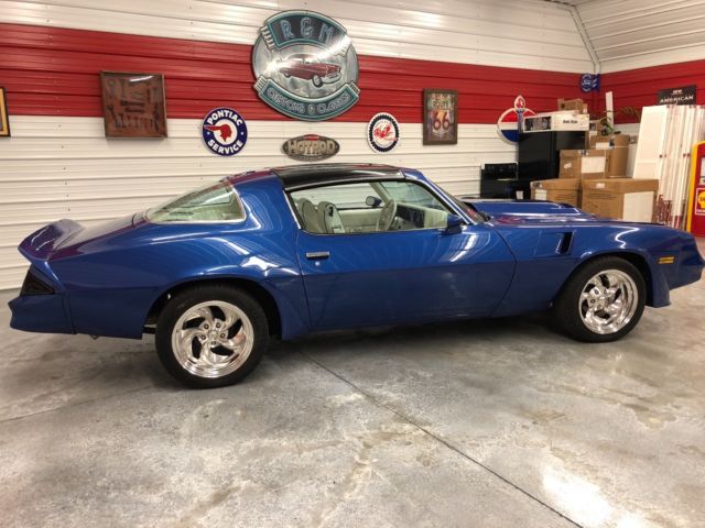 1981 Blue Chevrolet Camaro Coupe