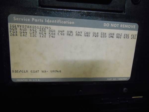 1986 Chevrolet Corvette