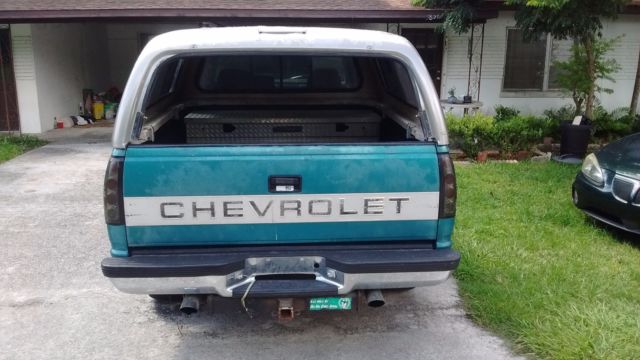 1994 Teal Chevrolet C/K Pickup 1500 Extended Cab Pickup