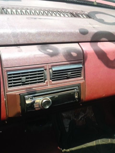 1990 Burgundy Chevrolet Silverado 1500 Pickup