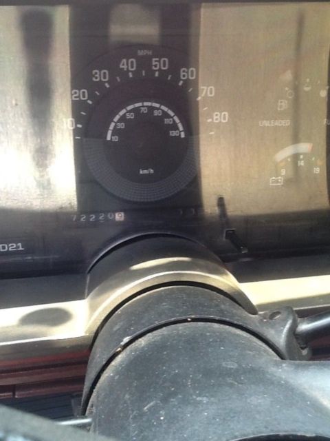 1990 Burgundy Chevrolet Silverado 1500 Pickup