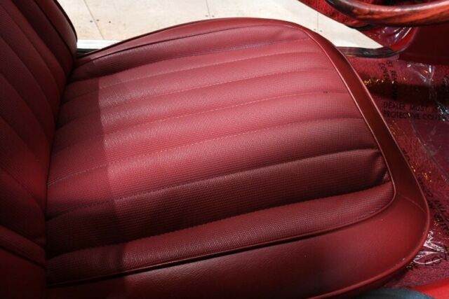 1969 Red Chevrolet Camaro Convertible