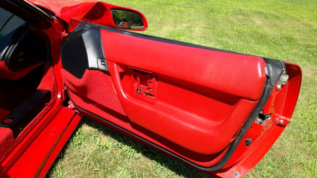 1991 Red Chevrolet Corvette Coupe