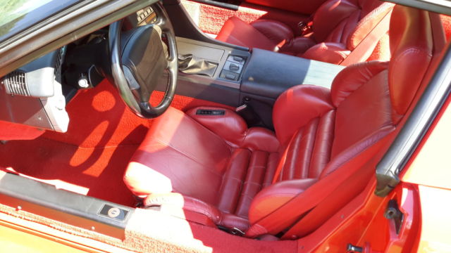 1991 Red Chevrolet Corvette Coupe