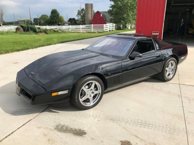 1990 Black Chevrolet Corvette