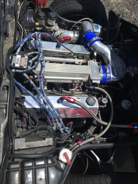 1991 Blue Chevrolet Corvette Coupe