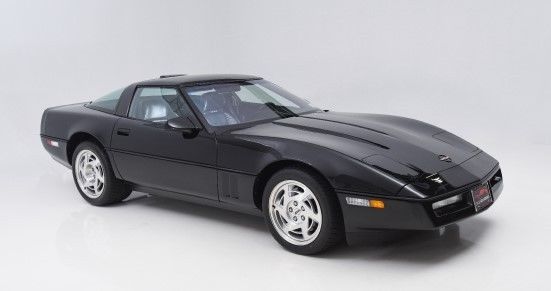 1990 Black Chevrolet Corvette Coupe