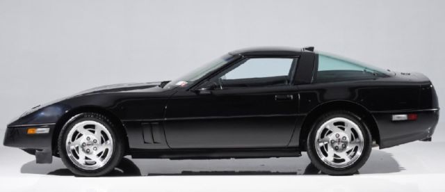 1990 Black Chevrolet Corvette Coupe
