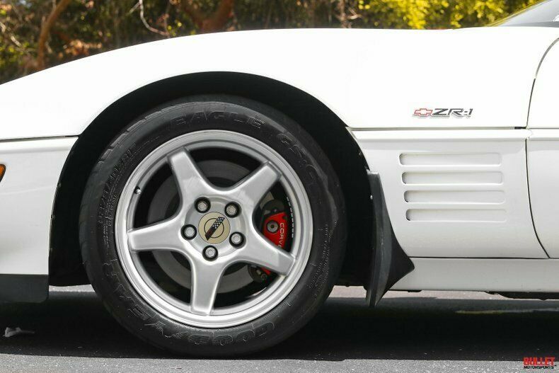 1991 White Chevrolet Corvette