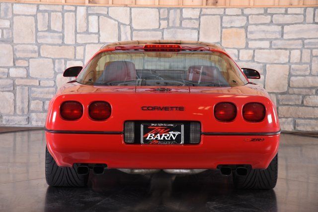 1990 Red Chevrolet Corvette 2DR COUPE HATCHBACK