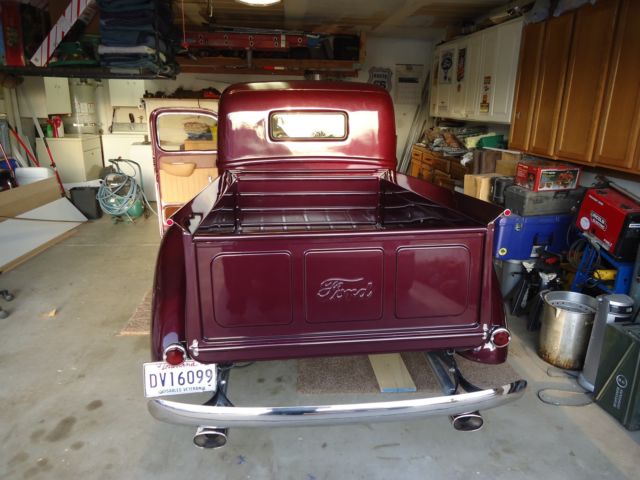 1941 Maroon Ford Other Pickups Pick up