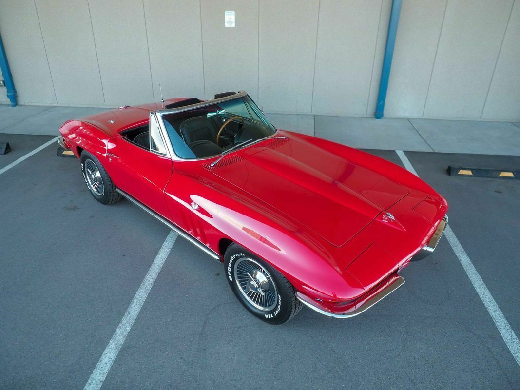 1965 Red Chevrolet Corvette --